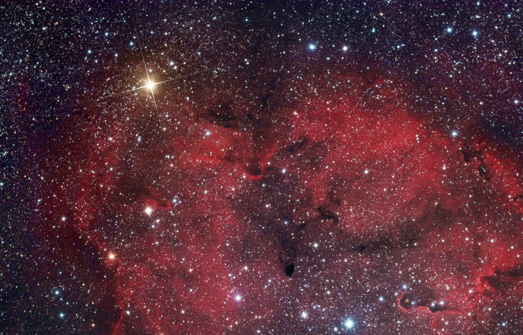 The Reddest Star In The Sky Mu Cephei Herschels Garnet Star New